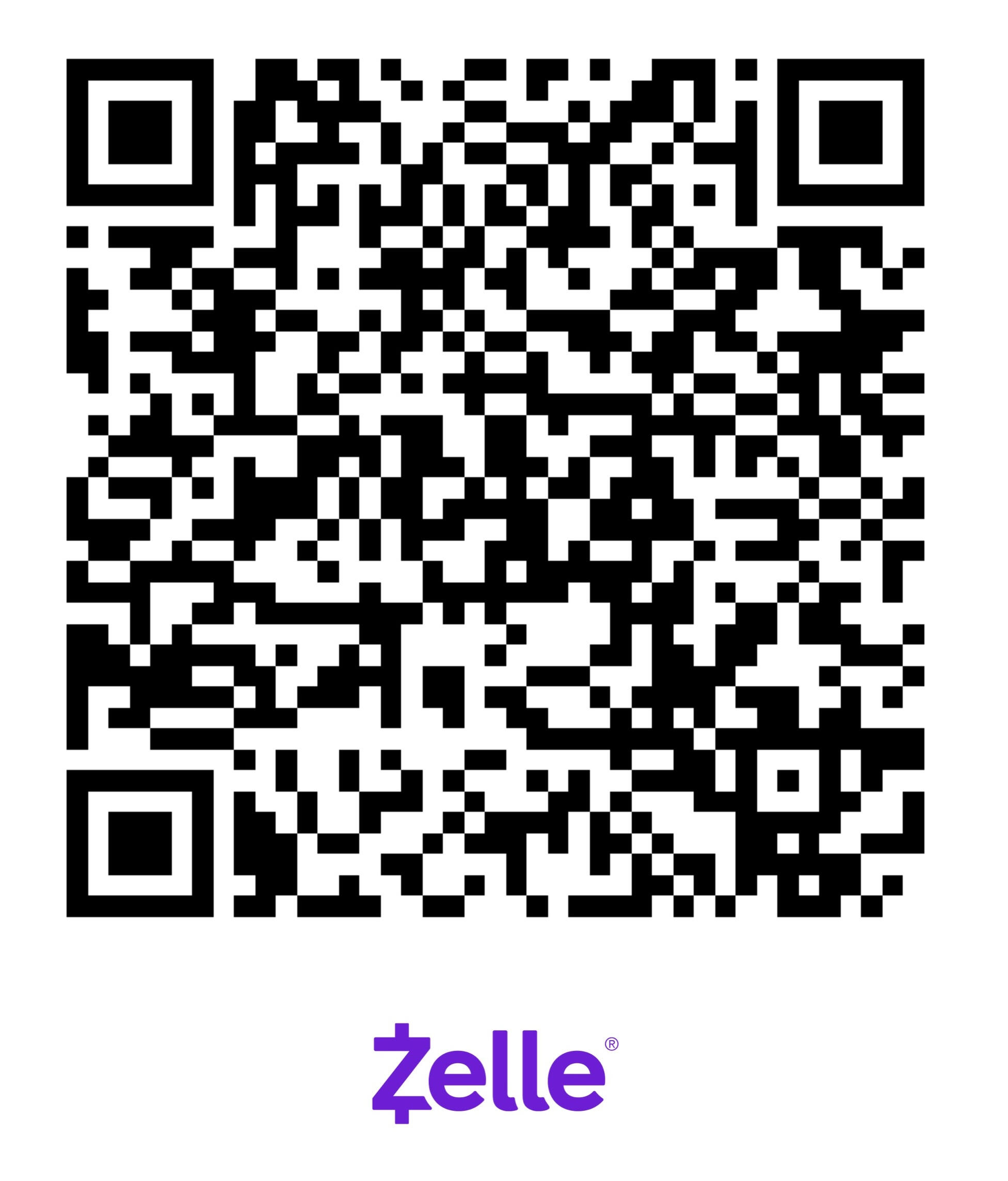 Zelle Tip Link Zelle QR Code